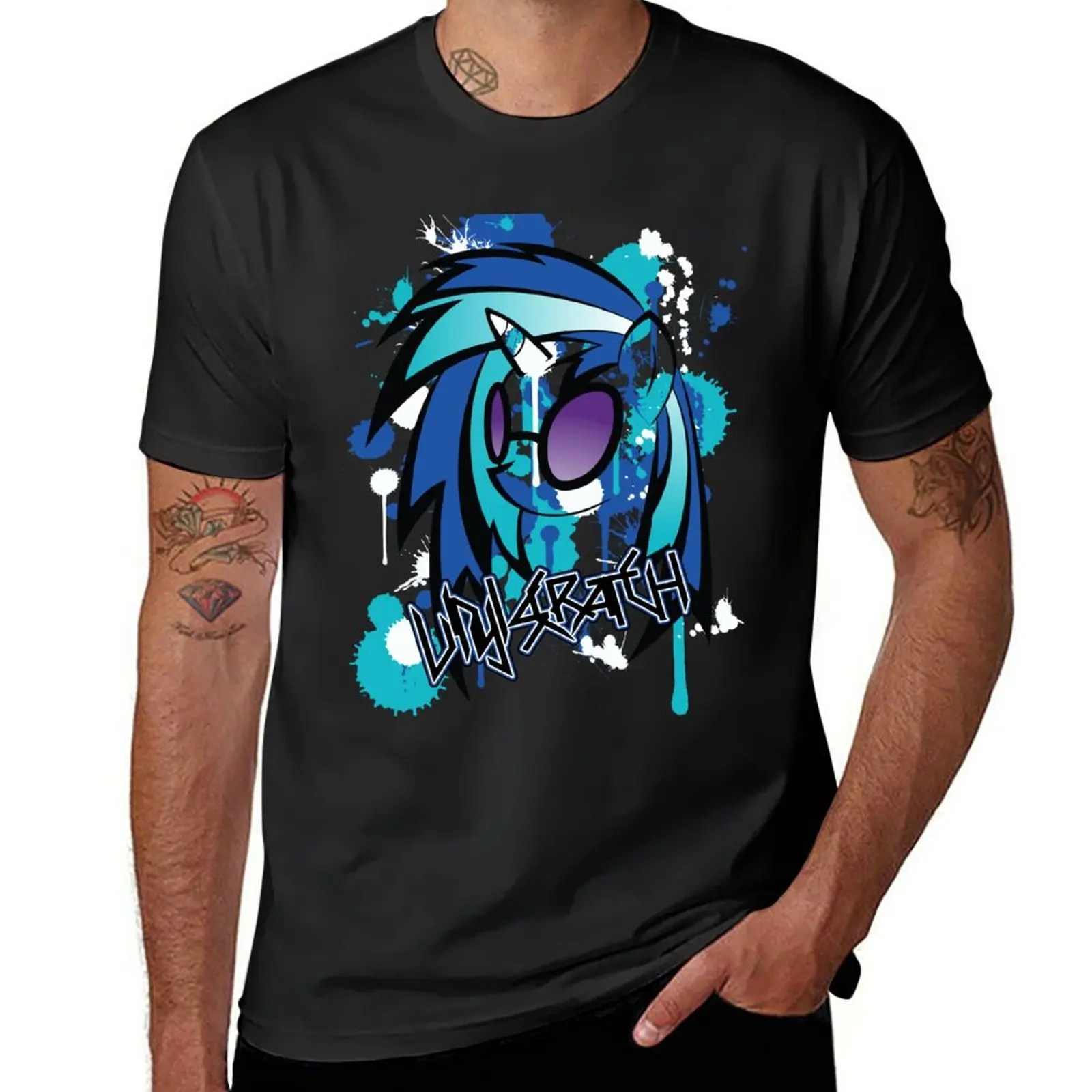

vinyl pony T-Shirt new edition anime clothes mens champion t shirts