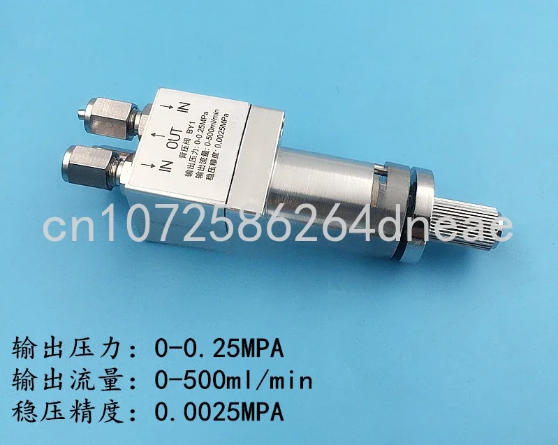 

Back Pressure Valve 3mm Ferrule 2mm Ferrule Copper Material Precision Gas Valve Engineering Laboratory