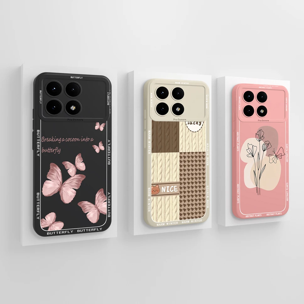 Pretty Pattern Painted Anti-Drop Protective Back Cover Case
