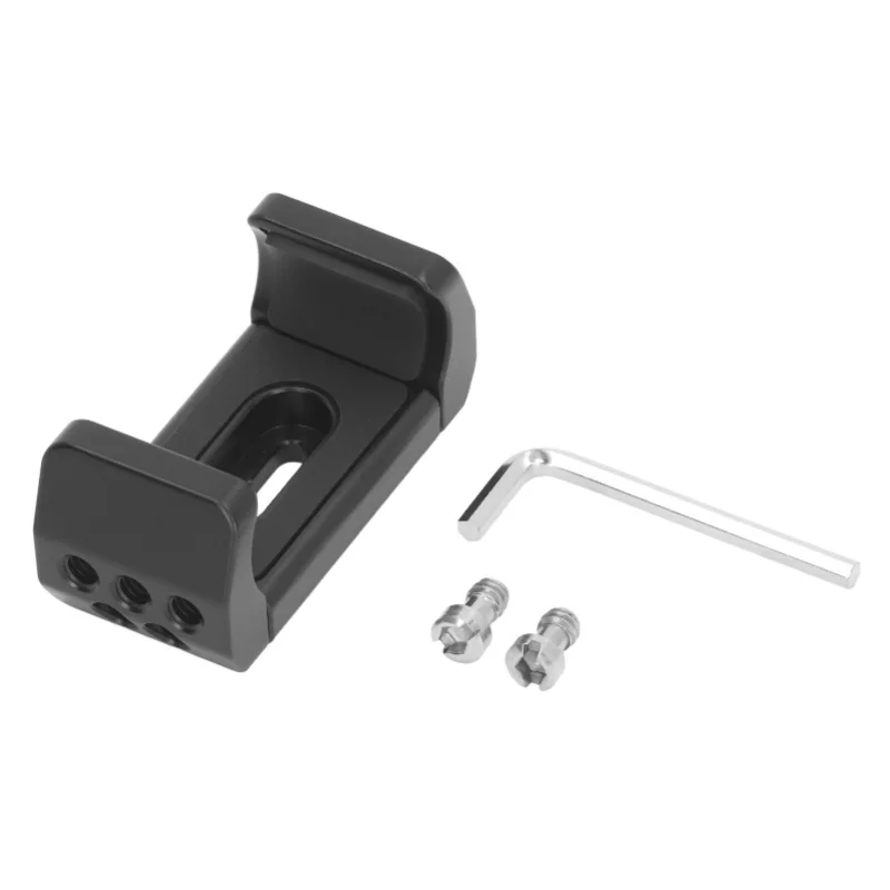 Power Bank Holder Aluminum Alloy 53 To 80mm Width Range 1/4in Screw Hole Powerbank Mount Clamp Camera action camera accessory action camera holder action camera mount