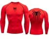 Sun Protection Sports Second Skin Running T-shirt Men's Fitness Rashgarda MMA Long Sleeves Compression Shirt Workout Clothing 5