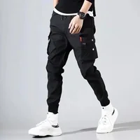 2024 New Style Men's Lightweight Summer Cargo Pants Loose Fit Casual Pants Versatile Korean Version Work Trousers