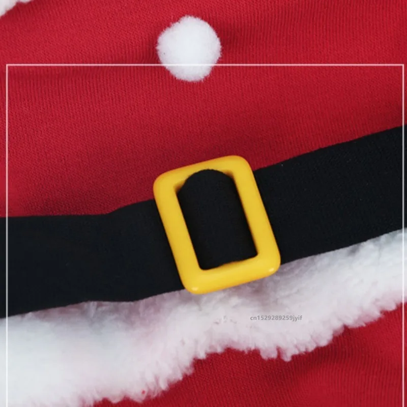 Santa Claus Pet Christmas Costume 6