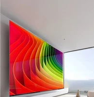 Nouveau téléviseur sans bordure à écran plein 100 pouces, réseau 120, WIFI75, commande vocale longue portée, haute définition 65, 8K LCD 2