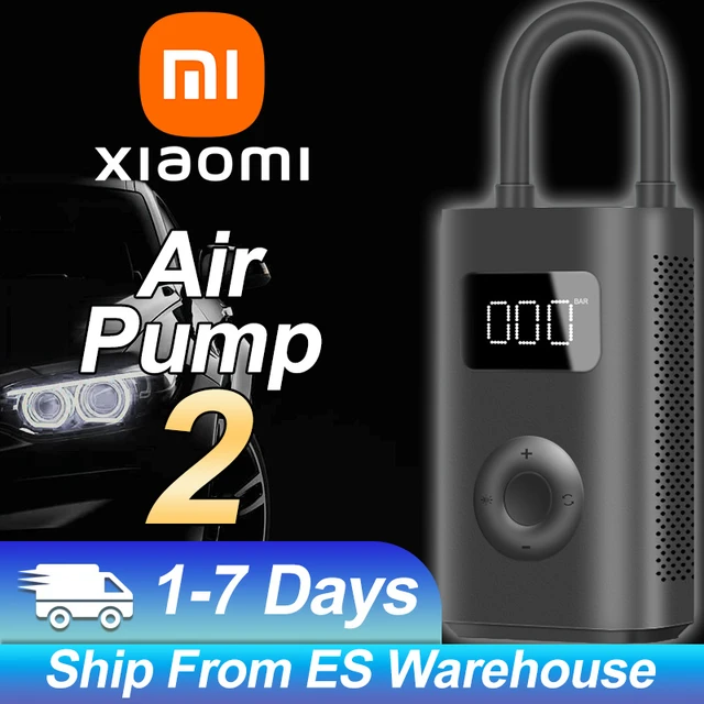 Xiaomi Mijia Portable Electric Air Compressor 2 Mini Air Pump 150PSI Type-C  LED Multitool Inflator for Car Ball - AliExpress