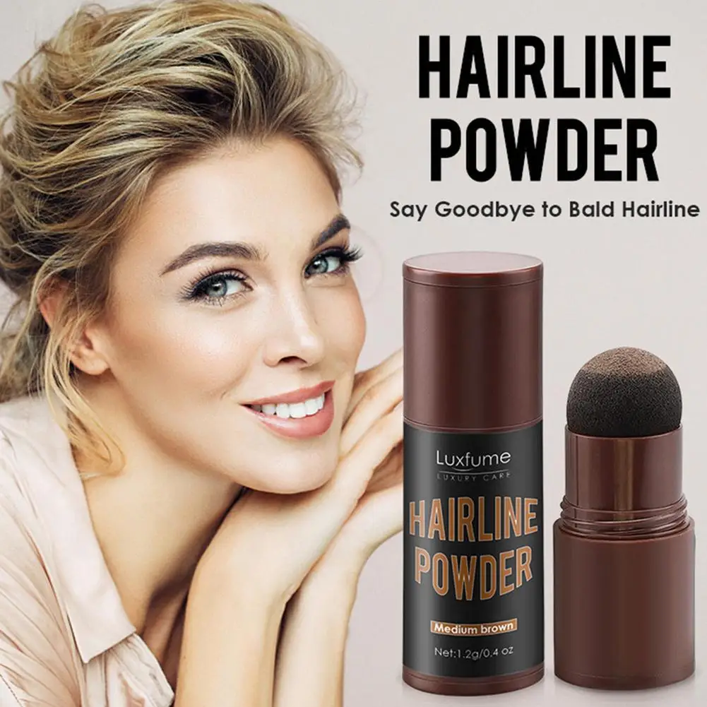 

Hairline Powder Forehead Shadow Powder Hair Concealer Root Black Brown Waterproof Up Lasting Natural Line Long Hair Conceal V7l5