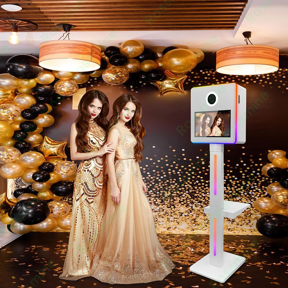 휴대용 DSLR 사진 부스 키오스크, 비즈니스 매직 미러 카메라 부스, Selife 사진 미러 부스, 15.6 인치 터치 스크린, 디지털 