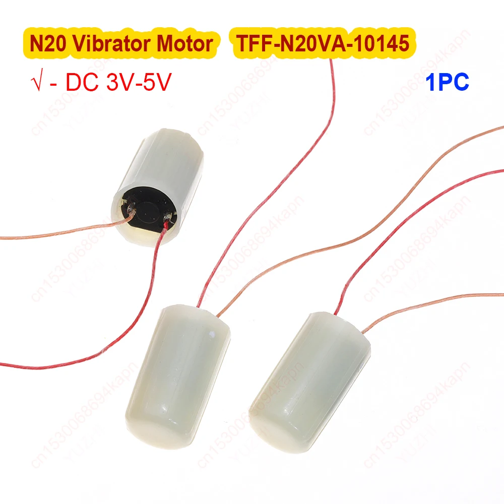Non-waterproof  N20 Vibrattion Motor DC 3V 3.7V 5V Vibratior Motor with Strong Vibration Toy Bobot Massager