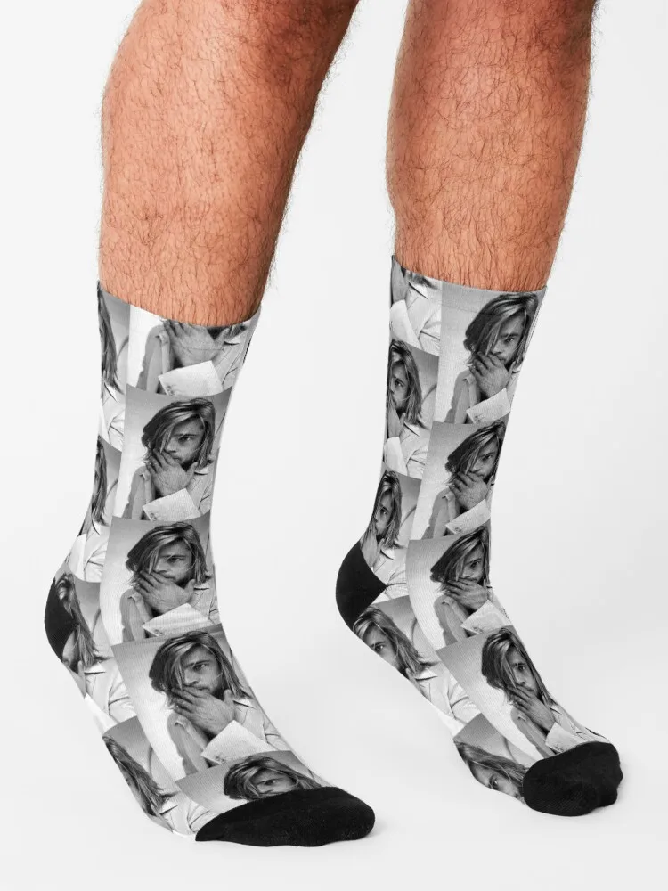 Brad pitt Socks socks for men cotton 100% retro designer socks Socks Men Women's