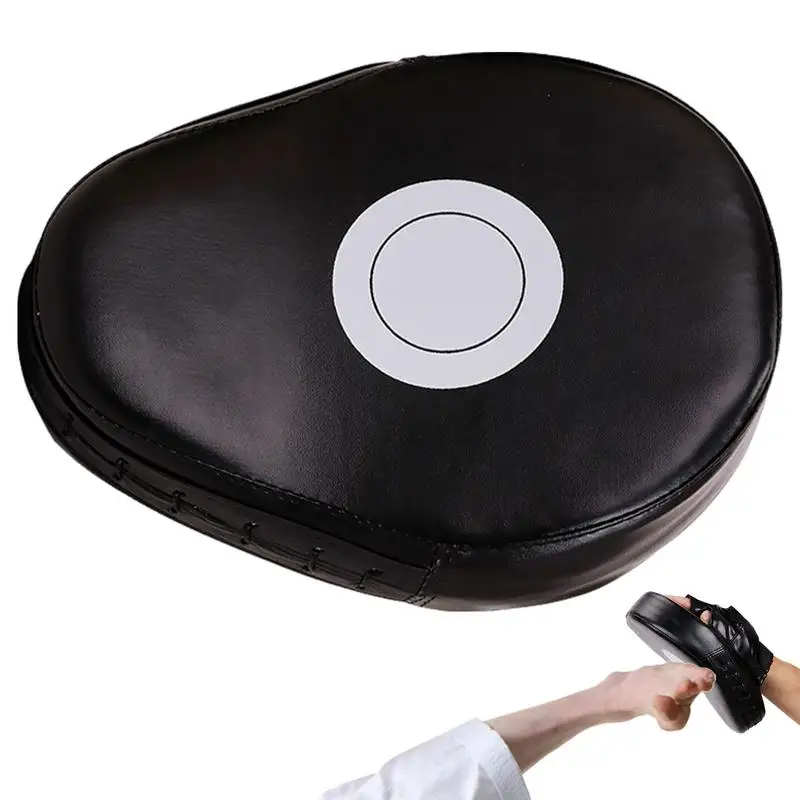 Boxing Pads PU Leather Boxing Hand Pads Thickened MMA Punching Mitts for Adults Martial Arts Training Gear Kick