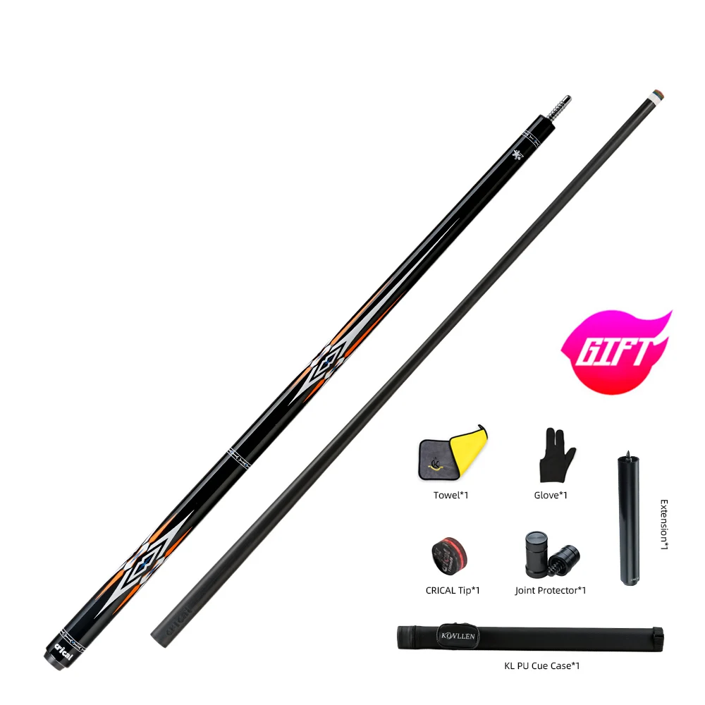 Crical Carbon Fiber Pool Cue Stick Carbon fiber Billiard Cue