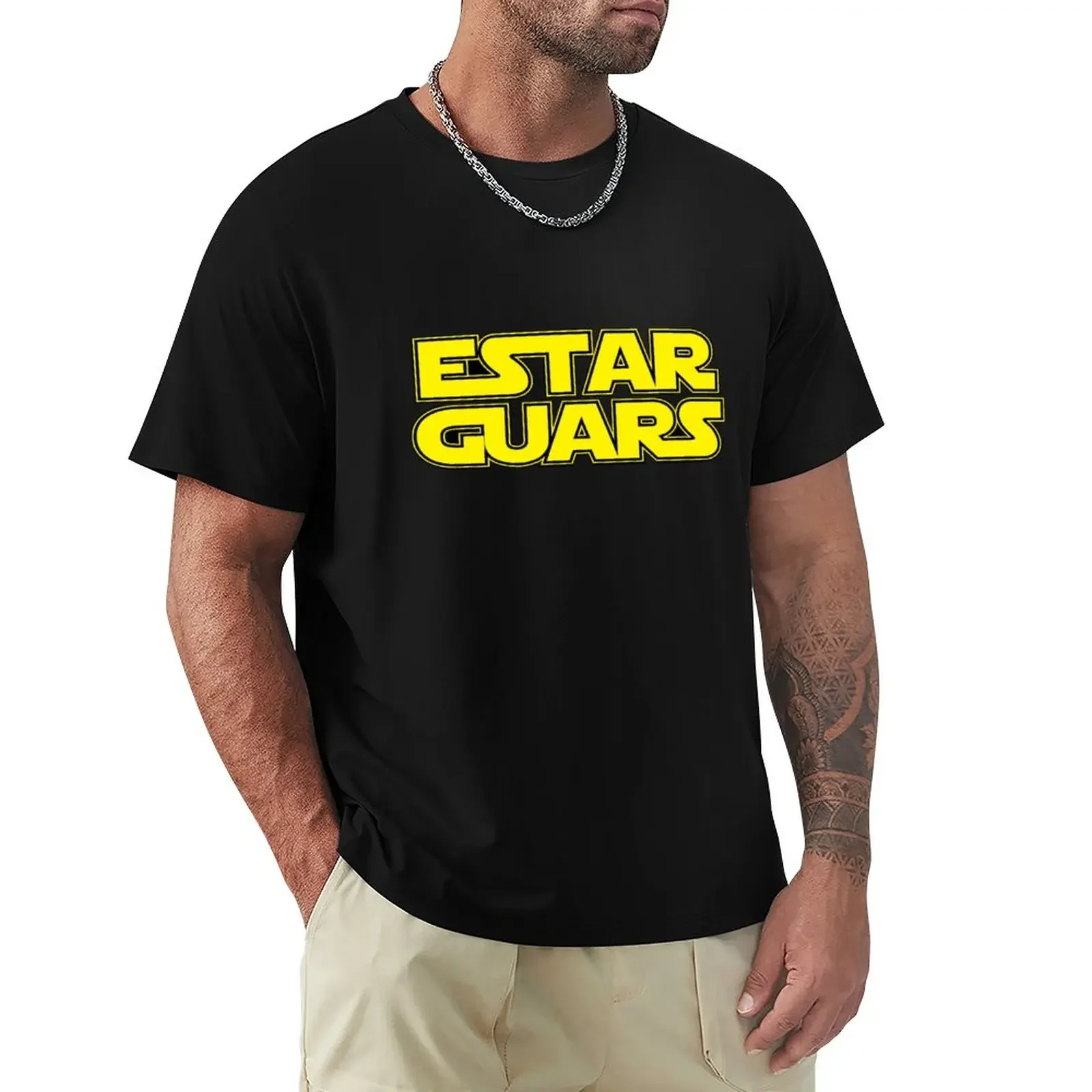 

estar guars T-Shirt anime clothes anime vintage clothes men workout shirt