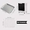 Soiiw 12L 110V Mini High Temperature Metal Tool Cabinet Nail Art Salon Portable Tool Manicure Nail Tool two layers 4