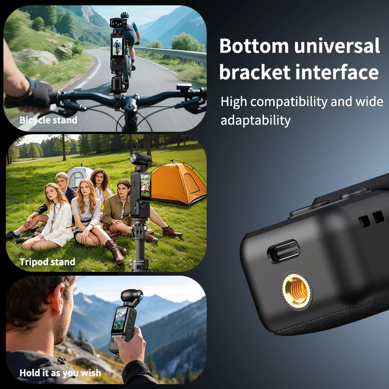 핸드헬드 액션 카메라 4K 포켓 브이로그 카메라 180 °   회전식 1.97인치 화면 휴대용 포켓 디지털 카메라 라이프 레코드 엔트리