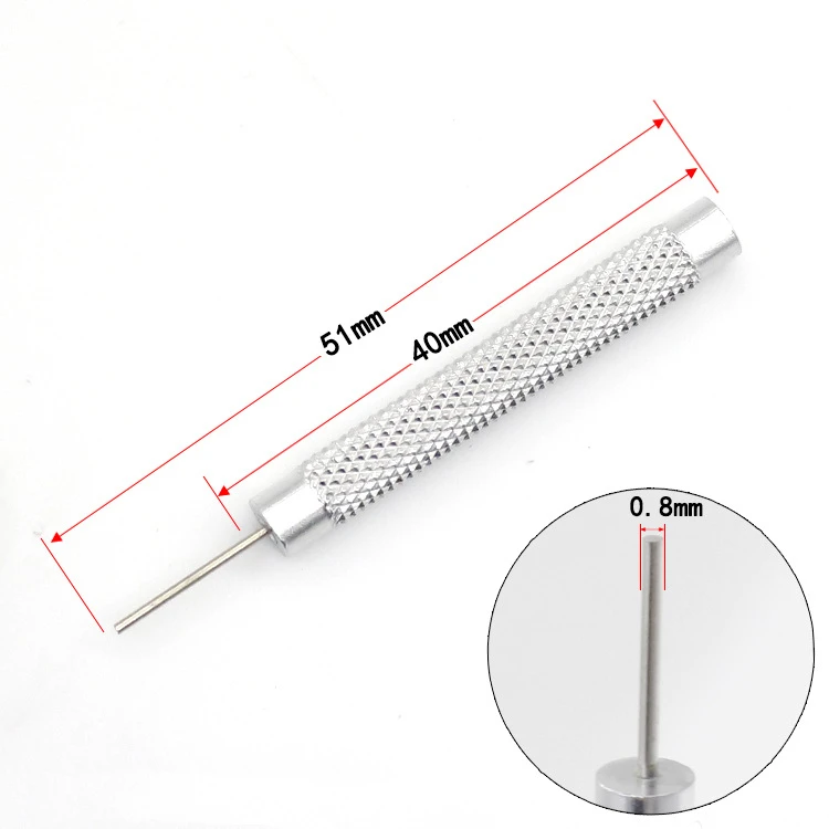 Disassemble Punch & Replacement Stainless Steel Hinge Pins For Zippo Kerosene Oil Lighter Case Link Pin DIY Replace Repair Tool 5