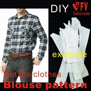 Men’s Shirt Sewing Pattern 1