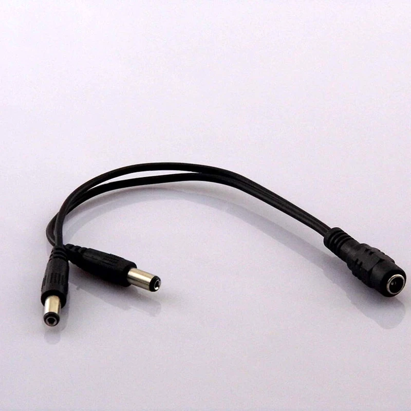 12V DC Power Supply 1 Female to 2 3 4 5 8 Male way Splitter Plug extension Cable cord connector 5.5*2.1mm for Led strip light