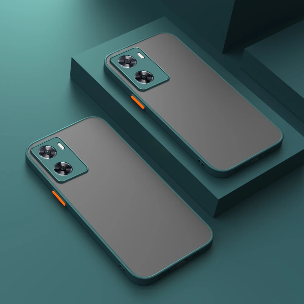 Stoßfeste Rüstung Matte Fall Für OPPO A78 5G A77 A77S A57 A57S A17 A96 A76 A98 A58 A74 A54 A94 4G 5G Realme15 Pro Harte PC Abdeckung – Detail 9