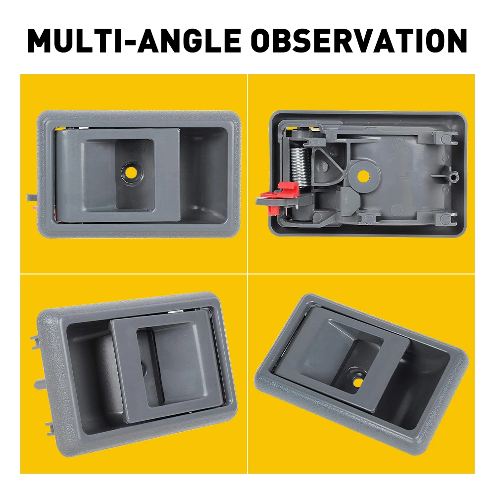 Toyota 4Runner 용 2Pcs 1989 1990 1991 1992 1993 1994 Tacoma Tercel Corolla 세단 픽업 자동차 액세서리 인테리어 도어 핸들