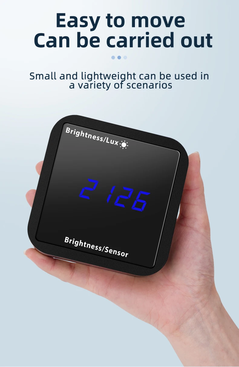 Tuya Smart WiFi/Zigbee Light & Temp/Humidity Sensor, Alexa Compatible for Smart