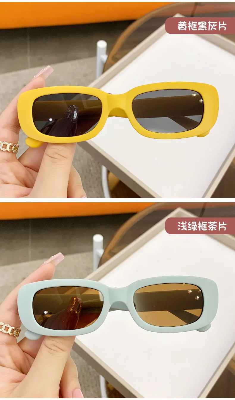Girls Boys Cute Street Photography Sunglasses Outdoor Sun Protection Children Lovely Vintage Sunglasses Protection_voghion.com