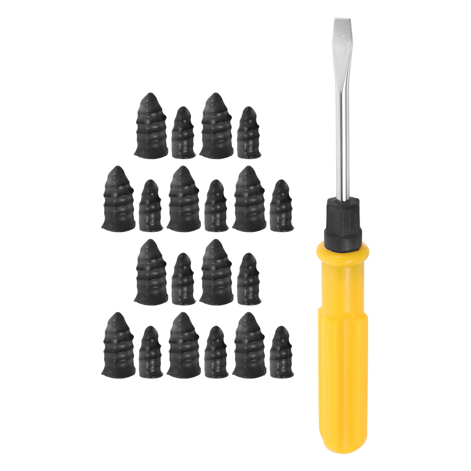 

1 Set Tire Screw Nail Repairing Rubber Screw Nail Tire Fitting Tool Motorcycle Tool