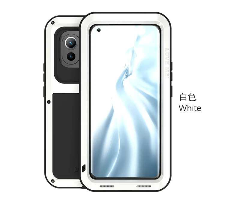 Love Mei Premium Waterproof & Shockproof Aluminum Phone Case Cover