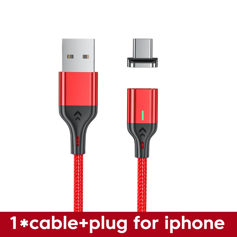 Magnetic Fast-Charging USB Cable - 3A Data Transfer