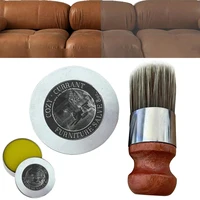 4/8oz Leather Salve All-Natural Polishing Treatment Leather Conditioner Leather Color Restorer for Car Interiors Furniture 1
