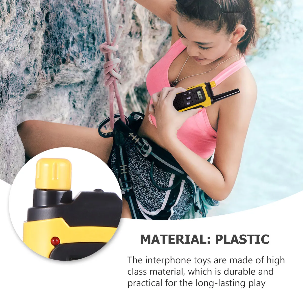 1쌍 무선 부모-자녀 워키토키 어린이용 대화형 통신 장치 가족 인터폰 어린이 선물