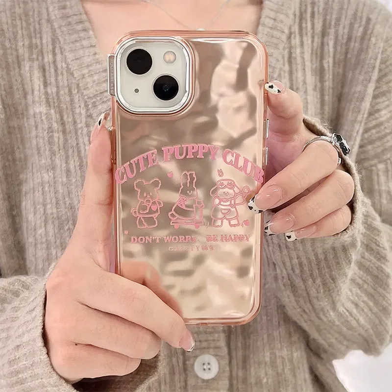 thumbnail image 1 of Cute Sanrio Hello Kitty Case for IPhone 15 14 Pro Max 15 11 12 13 Pro Max Cover Pink Frame Cute Cartoon Cover Sanrio Funda, 1 of 5