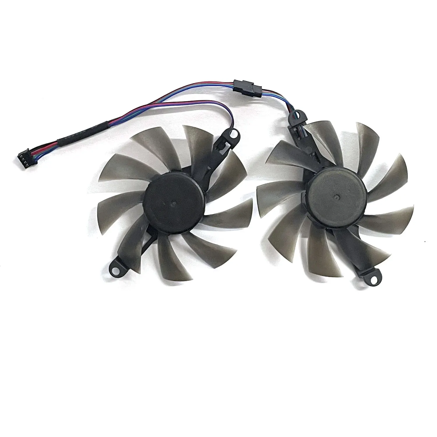 2Pcs/Set 85MM 6600M GPU Cooler Graphics Card Fan For AMD AFOX Radeon RX 580 2048SP For Colorful GTX1070ti GAMING VGA Replace