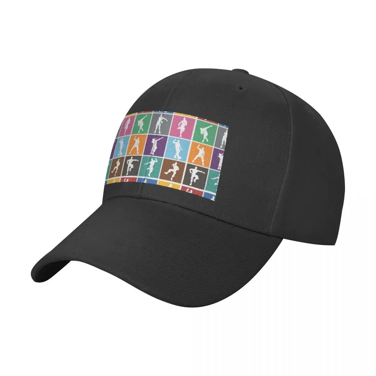 

Battle Royale Victory Dance Rainbow lattice Funny Baseball Cap birthday Vintage Rugby Anime Hat Women Caps Men's