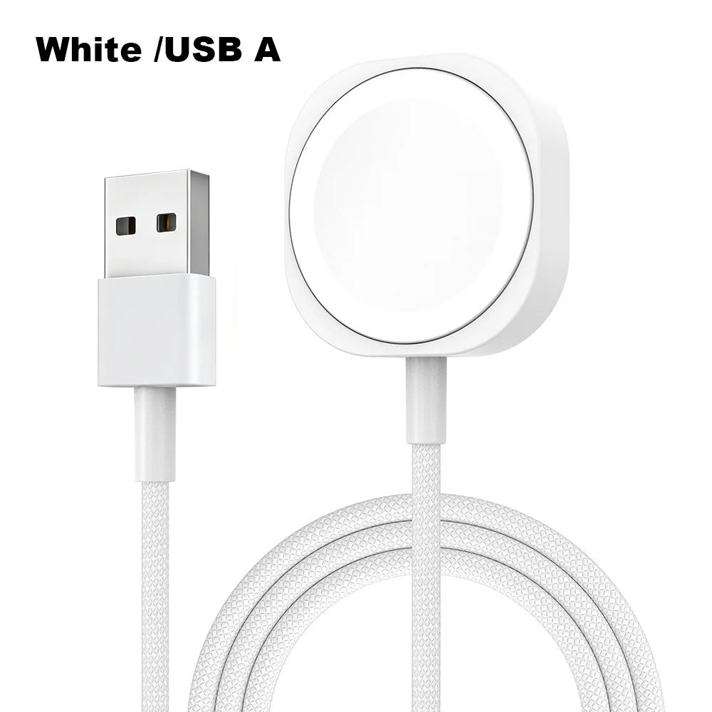 ตัวเลือกสินค้า สายชาร์จไร้สายแม่เหล็ก USB-A ชาร์จเร็ว สำหรับ Apple Watch ทุกรุ่น