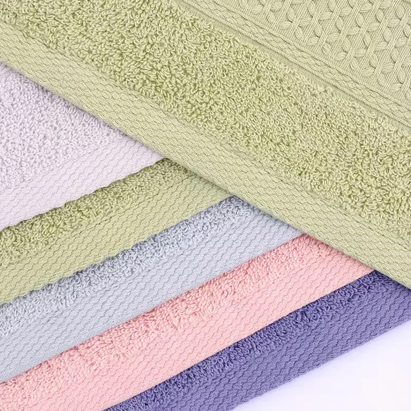 Bath Towel Set 2 Large Bath Towels 2 Hand Towels 2 Washcloths Cotton