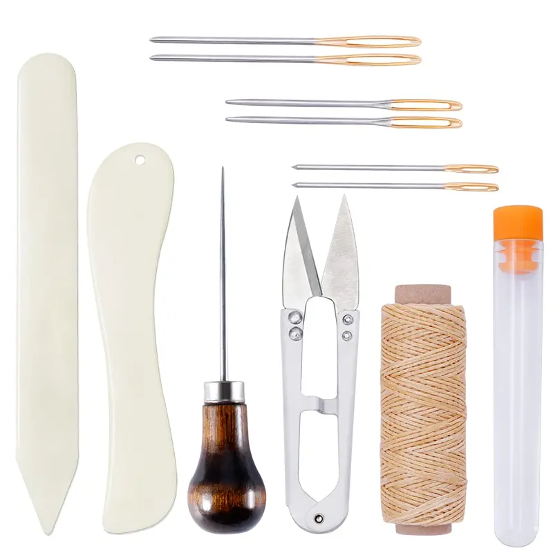 Crafting Supplies Tool Kit Needles Hand Sewing Wood DIY Work Book Press  Bookbinding - AliExpress