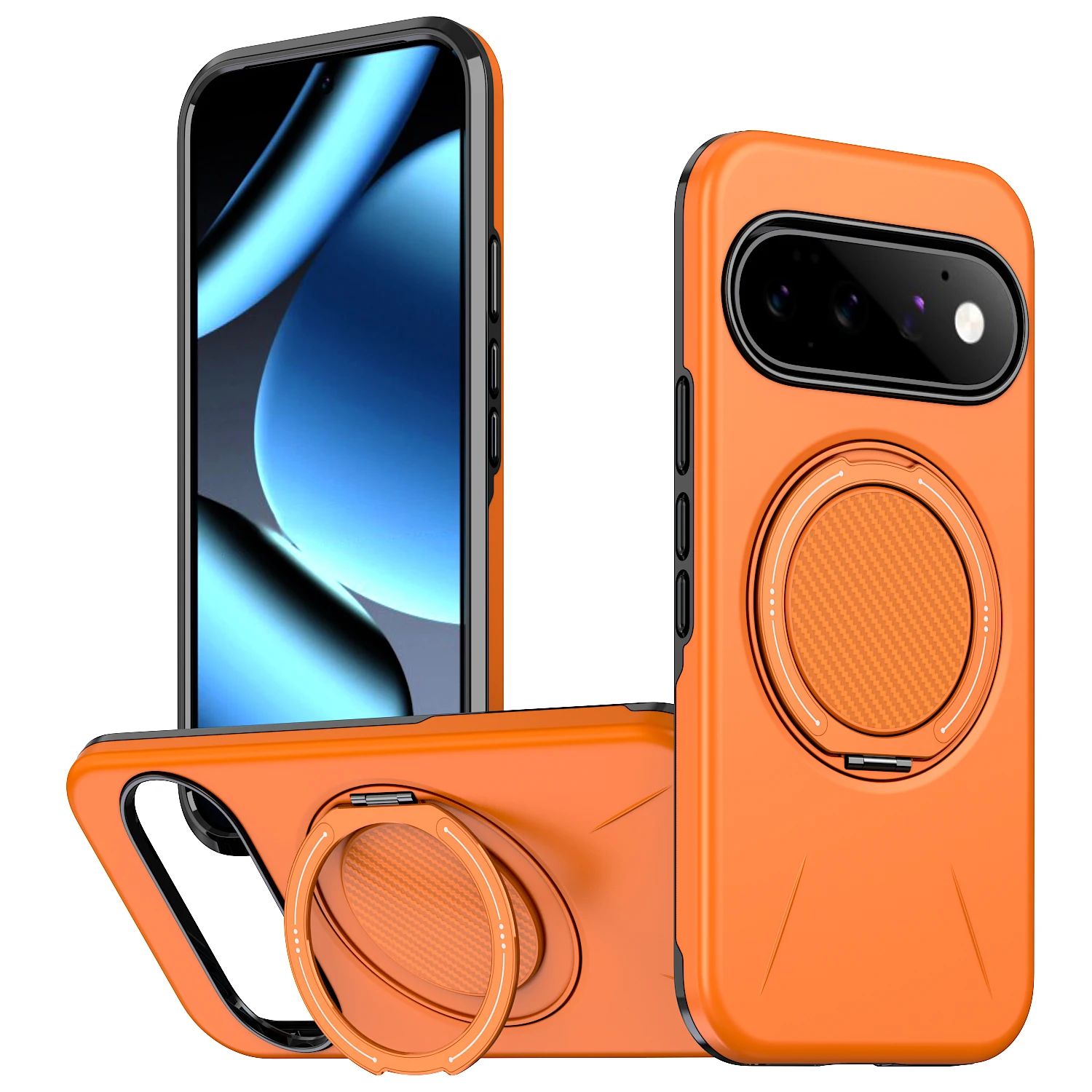 Ultimate 360° Magnetic Bracket Case with Magsafe Wireless Charging and Armor Protection