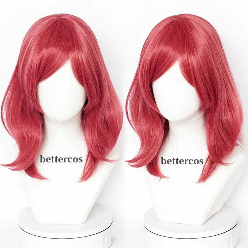 

LoveLive! Love Live Maki Nishikino Cosplay Wig Short Curly Heat Resistant Synthetic Hair Wig + Wig Cap