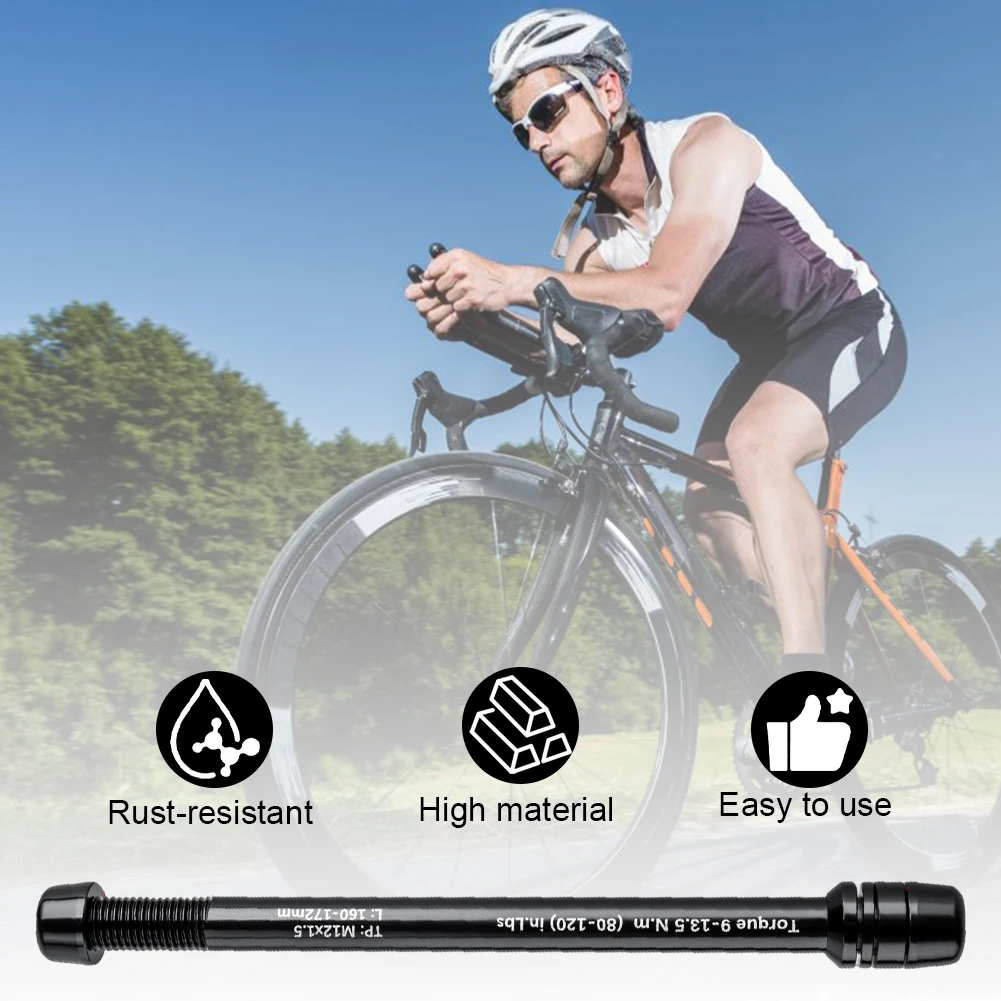 Aluminum Alloy Bike Thru Axle Rear Fork Shaft Skewer