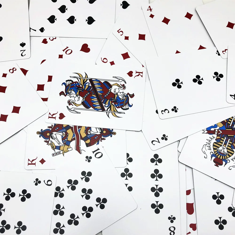 Plastic Poker Cards Waterproof Durable Mysterious Egypt Playing Cards Family Game Gift 1 Deck L717