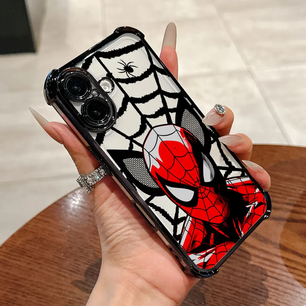 Spiderman Miles Morales Protective Phone Case - Anti-Fall Hero Design