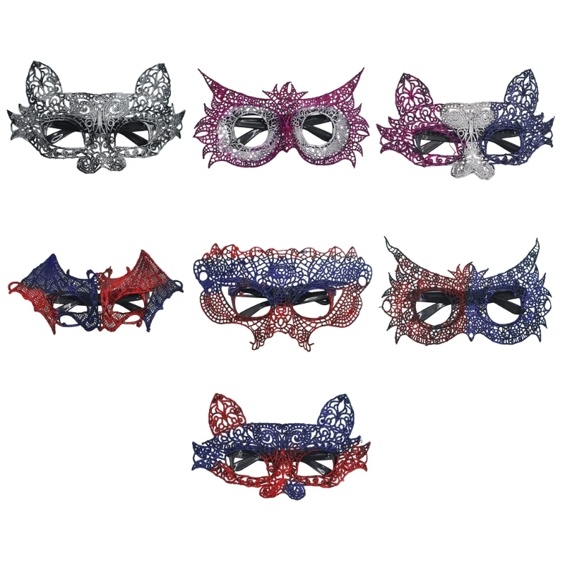 

Masquerade Venetian Eyemask Halloween Sexy Women Lace Mask Half Face Mask for Christmas Carnivals Party Costume Balls