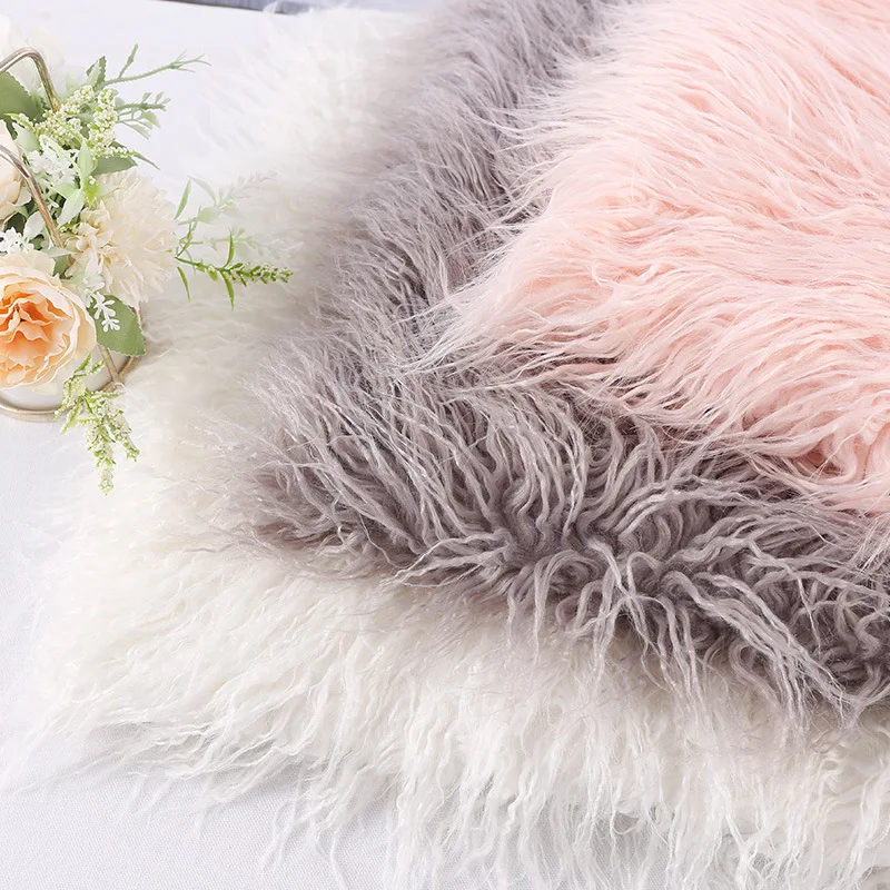 

1yard Imitation wool radish silk plush fabric Autumn winter plush women's jacket textile fabric for patchwork