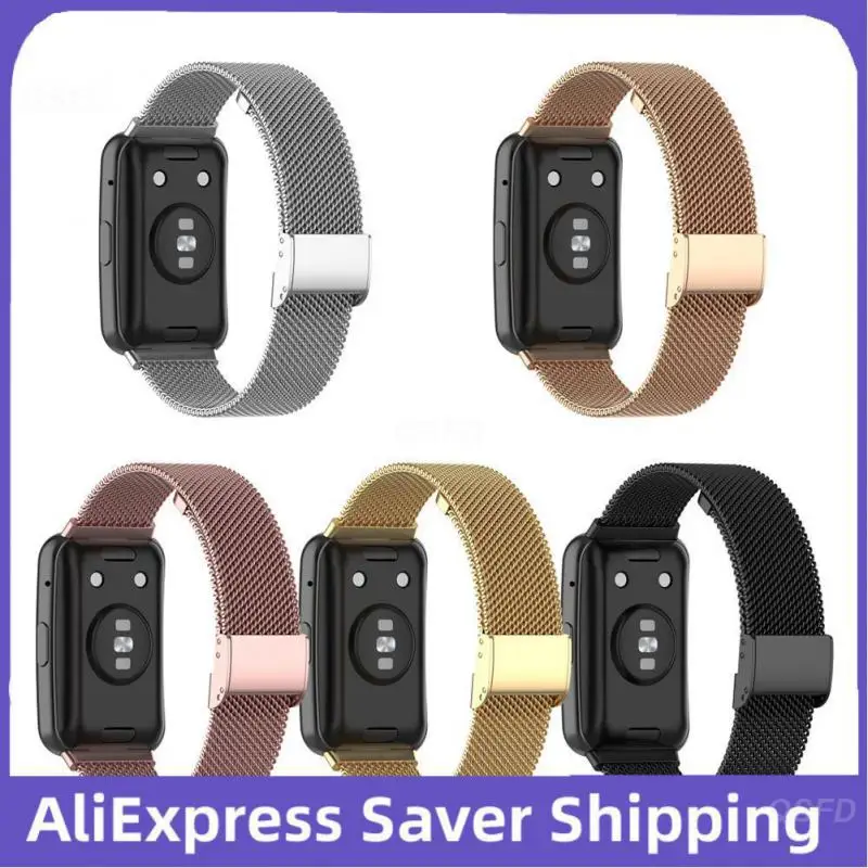 

Ремешок для наручных часов унисекс, сменный водонепроницаемый браслет из мягкой нержавеющей стали, с защитой от пота