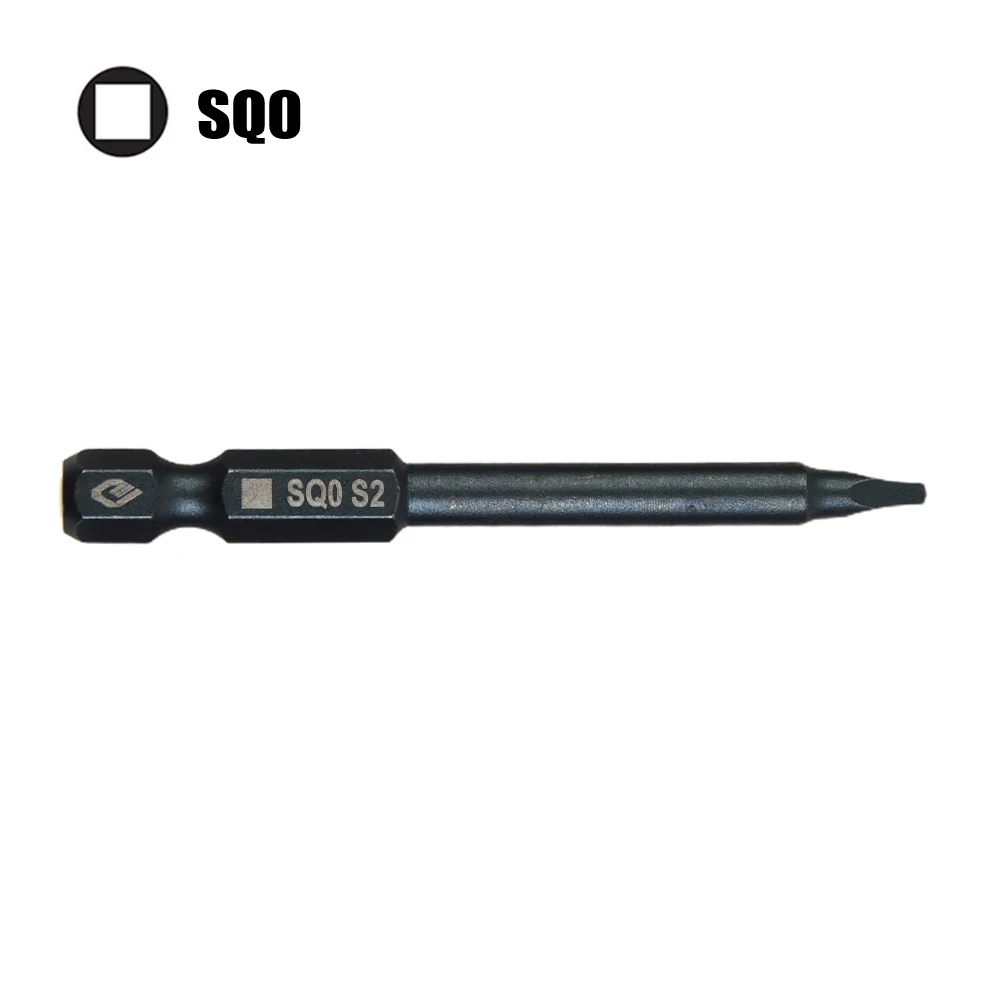 

Hexagonal Handle Professional Bolt Driver Screwdriver Bit Handle Tool Length 6.35mm For Electric SQ0 SQ1 SQ2 SQ3