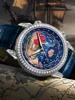 NEW GEYA Navigator Watch World Time Automatic Mechanical Men's Watch Waterproof Reloj Hombre 1