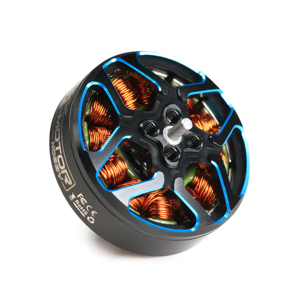 T-MOTOR F2004 3000KV/1700KV bešepetėlis variklis FPV lenktynių dronams 3-5 col.