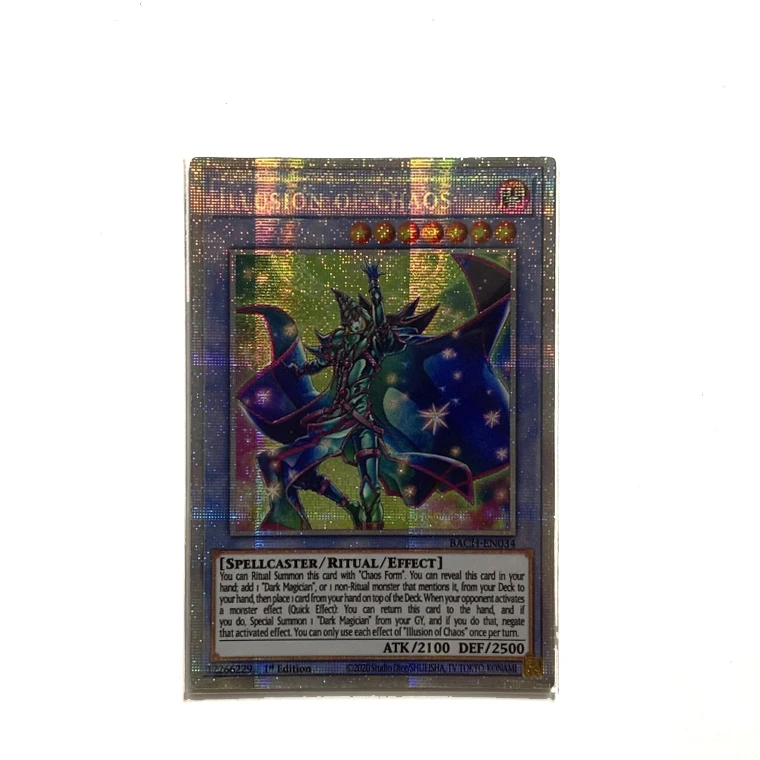 Battle Of Chaos Dark Magician - Dark Master Of Chaos - Ultimate Rare (BACH-JP036) Yu-Gi-Oh! Japanese Card Battle Of Chaos Dark Magician - Dark Master Of Chaos - Ultimate Rare (BACH-JP036) Yu-Gi-Oh! Japanese Card