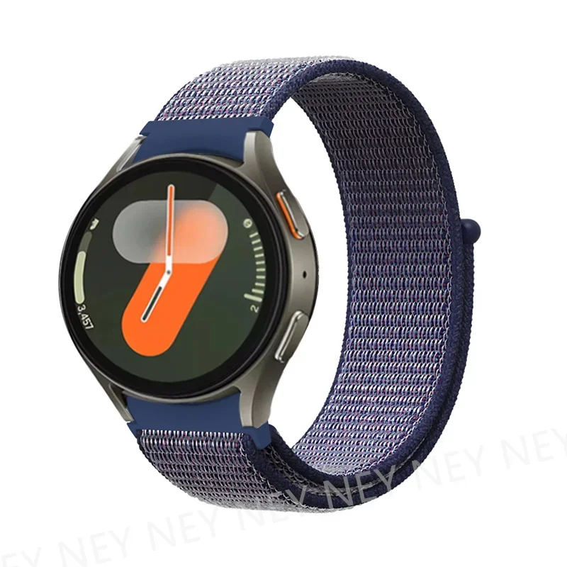 Bant Samsung Galaxy İzle 7/6/4/klasik/5 pro 44mm 40mm bilek Hiçbir Boşluk Naylon spor döngü correa bilezik Galaxy İzle 7 Kayış