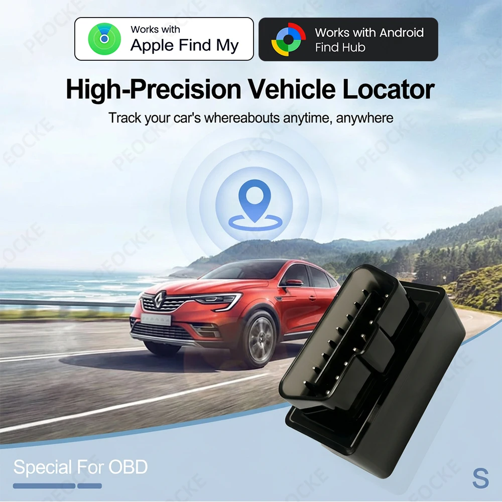 Localizzatore GPS OBD Smart per Auto, Anti-smarrimento, Compatibile con Apple Find My e Google Find Hub - immagine 6